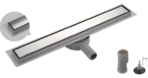Rejilla Lineal Tapa Lisa 70cm Inox 304 Gappo