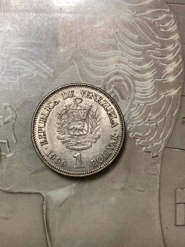 Moneda Un 1 Bolívares Venezolano Años 1967 1977 1986 1989 Or (Usado)
