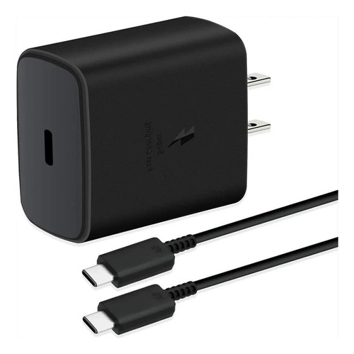 Cargador Carga Rápida 45w Adaptador Samsung Usb Tipo C (5a)