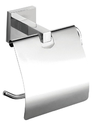 Porta Rollo Unique Papel Higienico Baño Metal 13 X 13 X 7cm