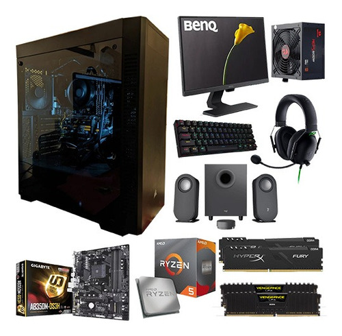 Pc De Escritorio Completo Para Edición Con Accesorios