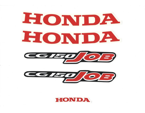 Kit Adesivos Honda Job 150 2004 2005 2006 2007 2008 Branca