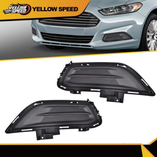 Fit For Ford Fusion 2013-2016 Front Bumper Fog Lamp Cove Ccb