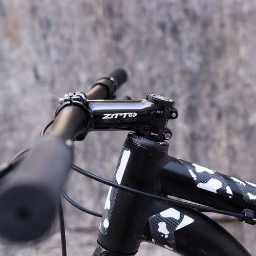 Stem Ztto Bicicleta -17° X 90mm. Para Manubrio 31,8 Negro Largo 90 Cm