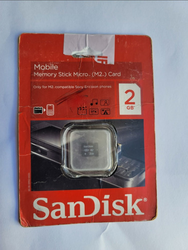 Memoria Stick Micro M2 2gb (Usado)