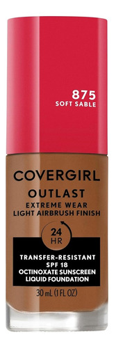 Base De Maquillaje Líquida Covergirl Outlast 3 En 1 875 Soft Sable