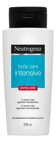  Crema para cuerpo Neutrogena Body Care Intensive Extra Care en pomo 200mL