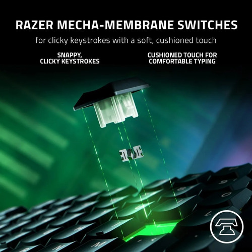 Imagen 3 de 6 de Razer Ornata V3 Teclado Gamer Meca-membrana Rgb 10 Zonas Xg!