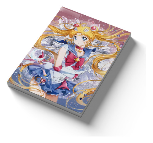 Cuaderno Notas Artesanal Anime Sailor Moon