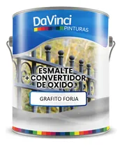 Comprar 1lt Esmalte Con Convertidor 3 En 1 Grafito Forja Davinci