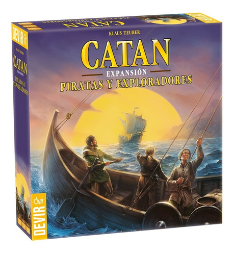 Expansión Catan: Piratas Y Exploradores Devir Juego De Mesa