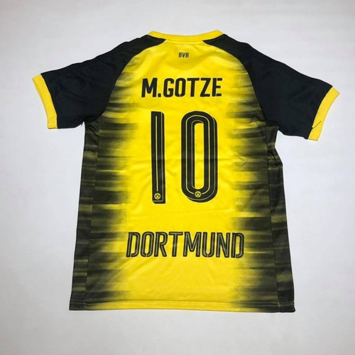 Camiseta Borussia Dortmund 2017/2018 #10 Gotze - Mercado Libre