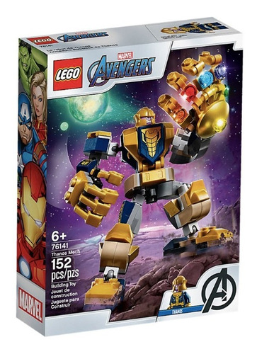 Lego Marvel Armadura Robótica De Thanos 76141 Tienda Oficial