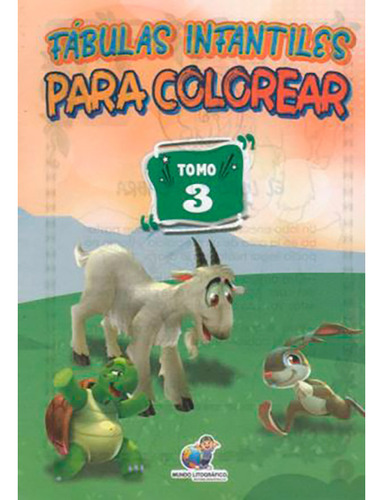 Fabulas Infantiles Para Colorear Tomo 3