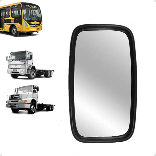 Espelho Retrov Caminhão Mb 608 709 710 912 914 (320x190mm)