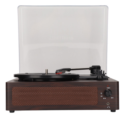 Reproductor De Discos De Vinilo Bt Giradiscos Accionado Por