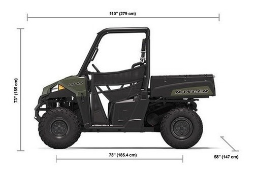 Imagen 12 de 14 de Utv Polaris Ranger 570 Base 2023