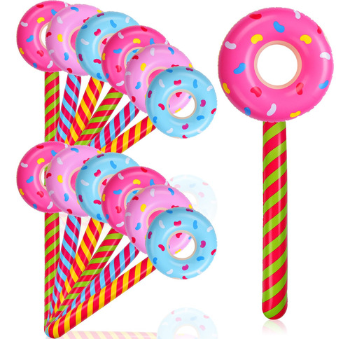 Jenaai 12 Pcs Candyland Decoraciones De Fiesta De Cumpleaños