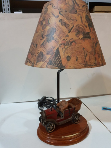 Lampara Electrica De Escritorio O Mesa Con Pantalla Velador (Usado)