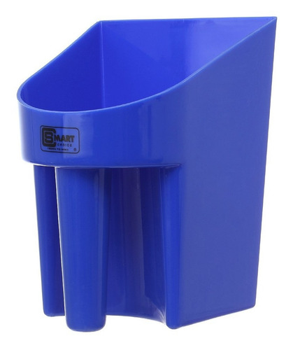 Imagem 1 de 2 de Pegador Em Plástico Para Ração E Água Azul Smart Choice 2811
