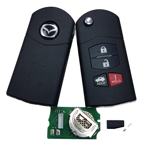 Llave Control Chip Mazda 2 2012 A 2015 Mazda 3 2010 A 2014