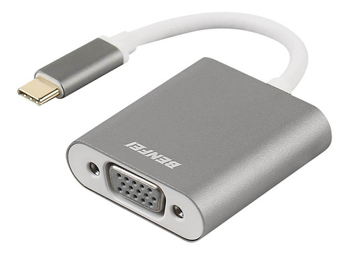 Adaptador Usb-c A Vga, Convertidor Compatible Para Apple Mac