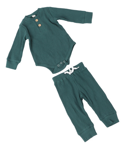 Conjunto De Mono Y Pantalones Para Bebé Trajes Cómodos De A