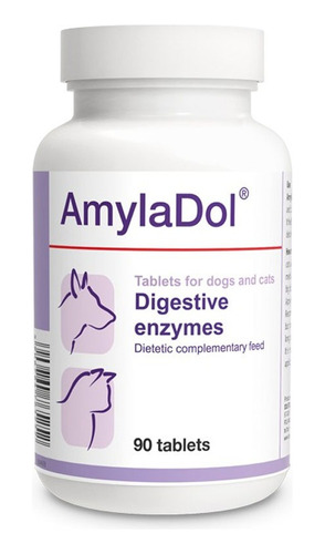 Enzimas Digestivas Para Perros Amyladol 90 Tab