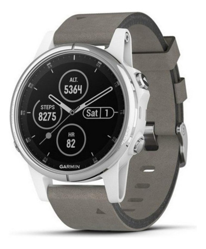 Smartwatch Garmin Fenix 5s+ Correa Gris Diseño De La Correa Liso