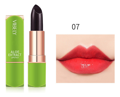 Lápiz Labial En Forma De Gelatina Hidratante, Cálido Y Que C
