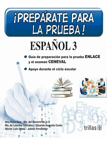 Prepárate Para La Prueba Español 3 Guía Editorial Trillas