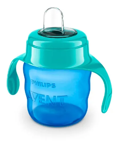 Vaso Con Boquilla Avent 6m+ Niño 200ml Libre Bpa
