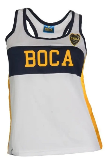 Boca Juniors Musculosa Para Mujer Oficial | MercadoLibre 📦