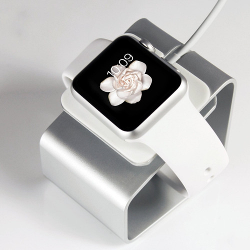 Imagen 7 de 9 de Soporte De Carga Aluminio Apta Para Modelos Apple Watch