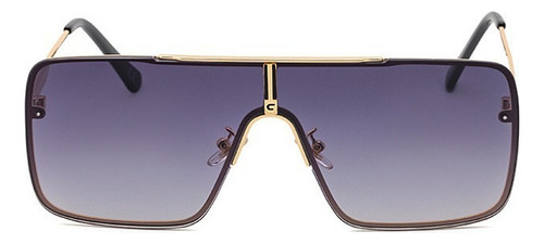 Gafas De Sol Cuadradas Con Montura De Gran Tamaño Para Exter