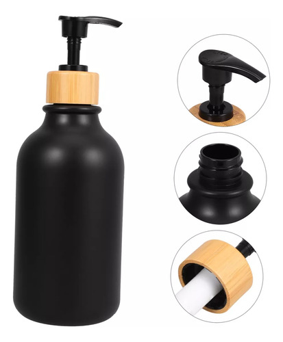 Dispenser Jabon Liquido De Plastico Liso Minimalista 500ml