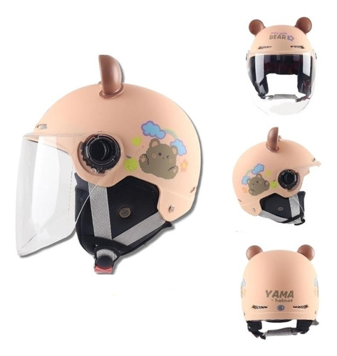 Casco Infantil De Dibujos Casco Para Niños