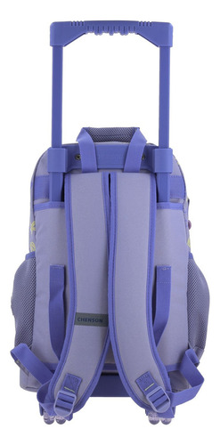 Mochila Grande Con Ruedas Fabrica Chenson Disney Princesas Sirenita Sia Pr70614-v