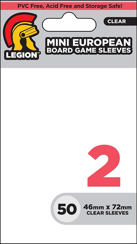 Legion Sleeves: Micas Protectoras Mini European (para Catan)