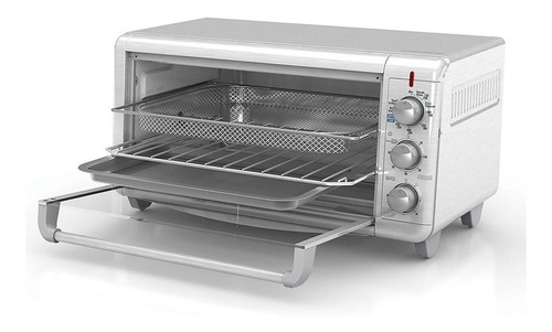Imagen 2 de 3 de Horno de mesa eléctrico Black+Decker TO3265XSS-LA 30L gris 120V