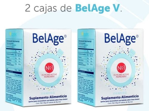Imagen 1 de 1 de Belage V 2 Cajas C/27 Sbrs C/u Envío Gratis Original