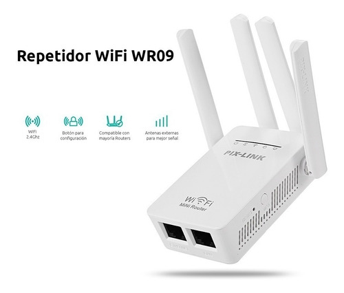 Routers Wifi Pix-link Amplificador De Señal Repetidor Modems