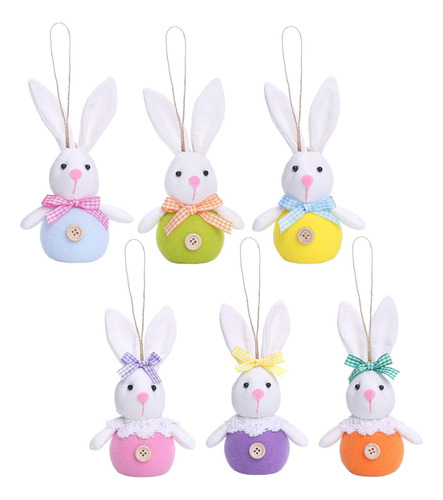 Juego De 6 Adornos Colgantes De De Pascua, Suministros