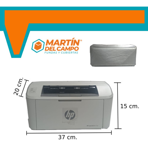 Funda P/impresora Hp Laser Jet. Protector Vs Agua Y Polvo