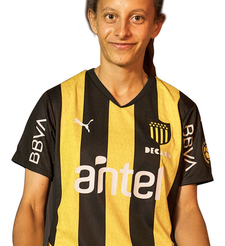 Camiseta De Peñarol De Dama 2022 Fútbol Home Mvd Sport