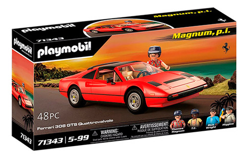 Juego Playmobil Magnum Ferrari 308 Gt Universo Binario