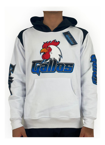 Sudadera Gallos De Querétaro Hombre Capucha Hoodie Deportiva