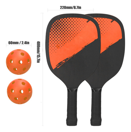 Set De Raquetas De Pickleball, Bolsa De Transporte Para 2 Y