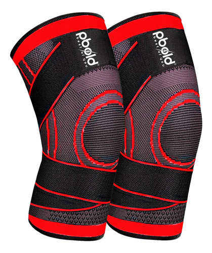 Par Rodillera Deportiva Pbold Compresion Entrenamiento Gym