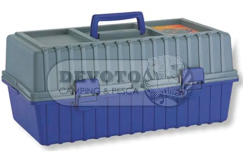 Caja Pesca Surfish 2 Bandejas Señuelos Lineas Valija ! | Envío gratis